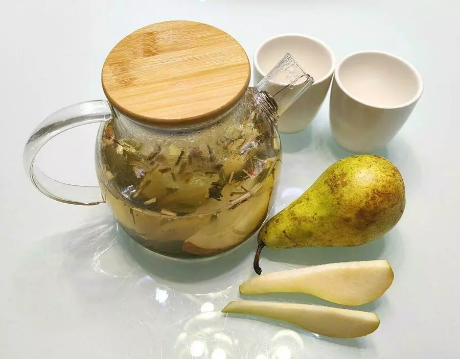 Авторский чай Липа-груша 水果茶菩提树梨