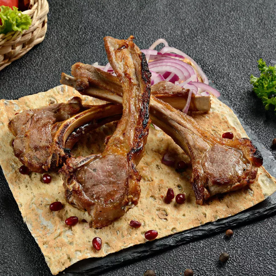 Шашлык из каре ягнёнка(барашек)