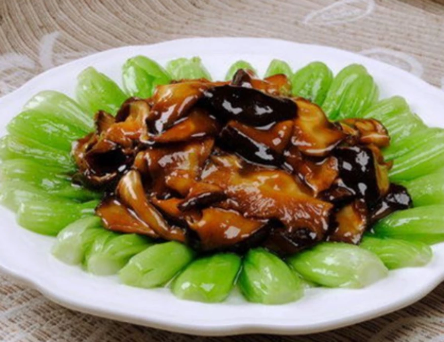 Салат Бок Чой с грибами 香菇油菜