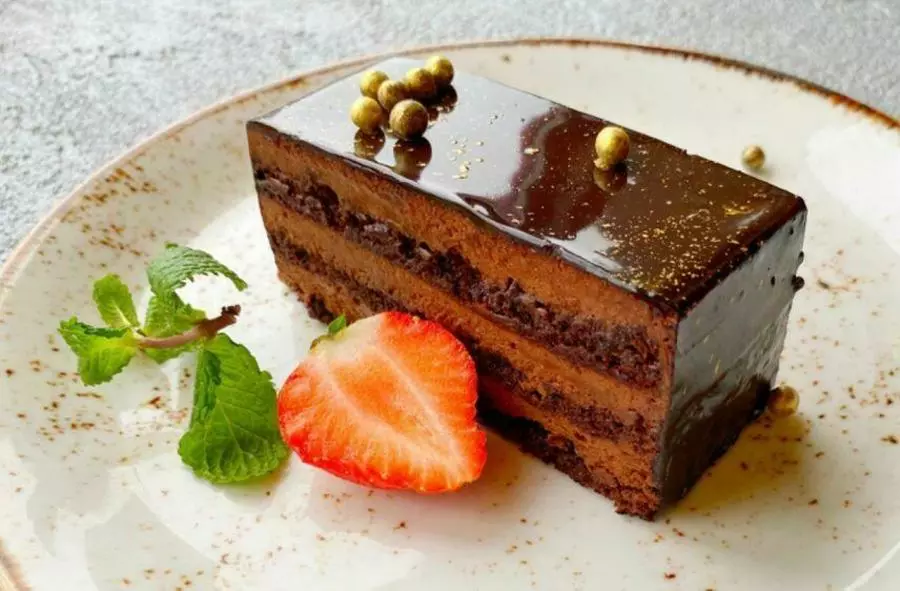  Шоколадное пирожное Бакарди
