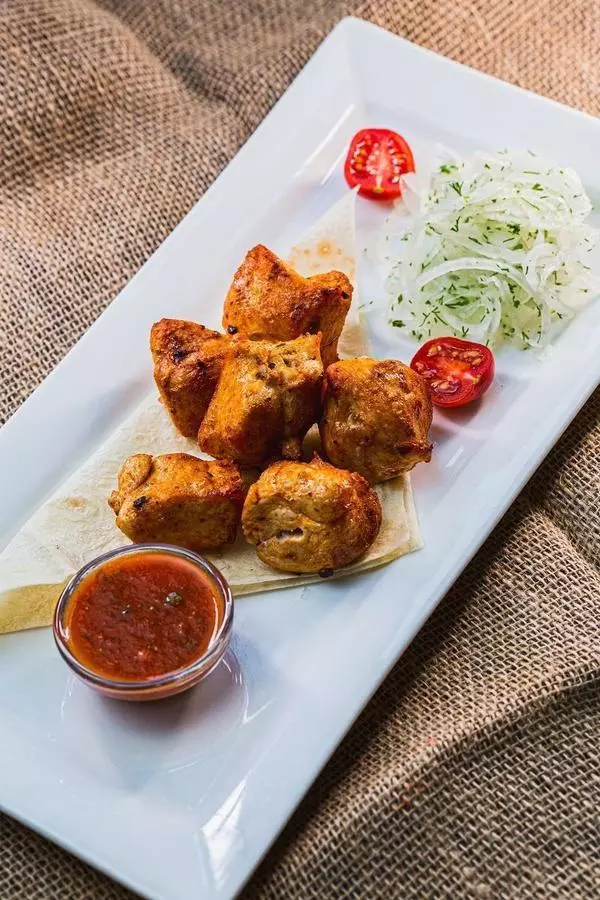 Шашлык из куриной грудки 