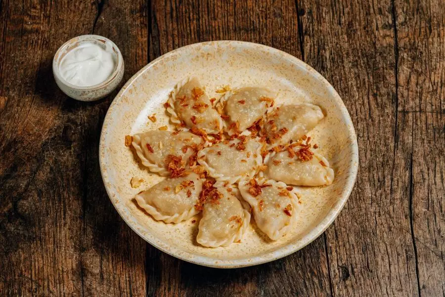 Вареники с картофелем и грибами