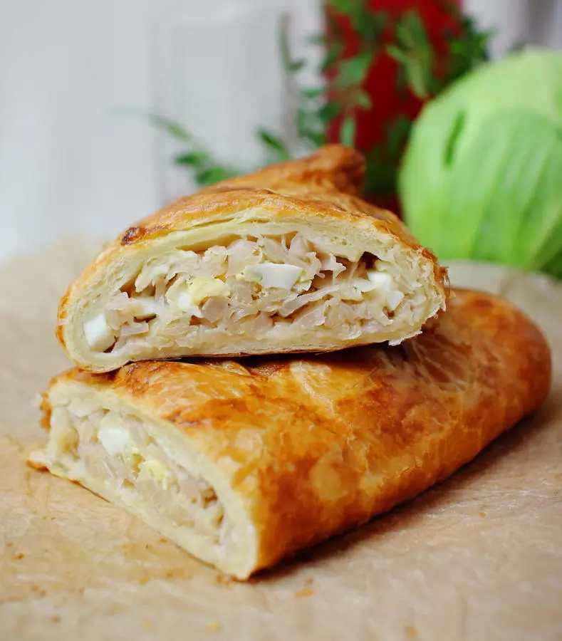 ПИРОГ С КАПУСТОЙ ,600 ГР