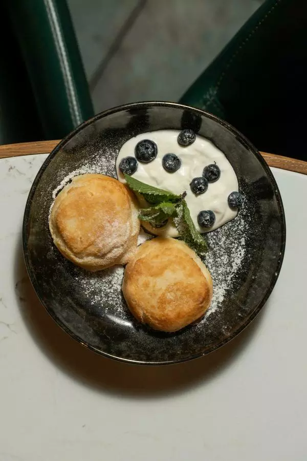Сырники со сметаной 