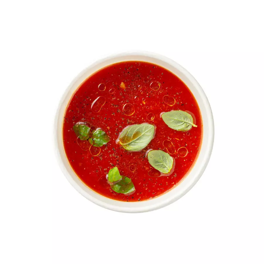 Суп томатный с базиликом