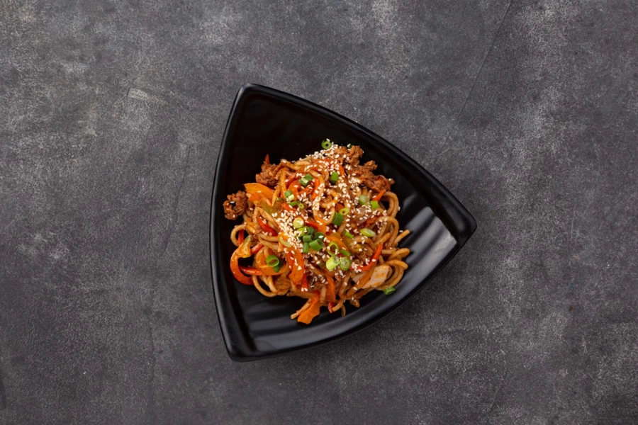 Лапша WOK с говядиной