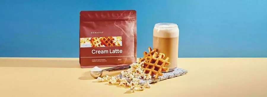 Вафля - попкорн | Cream Latte