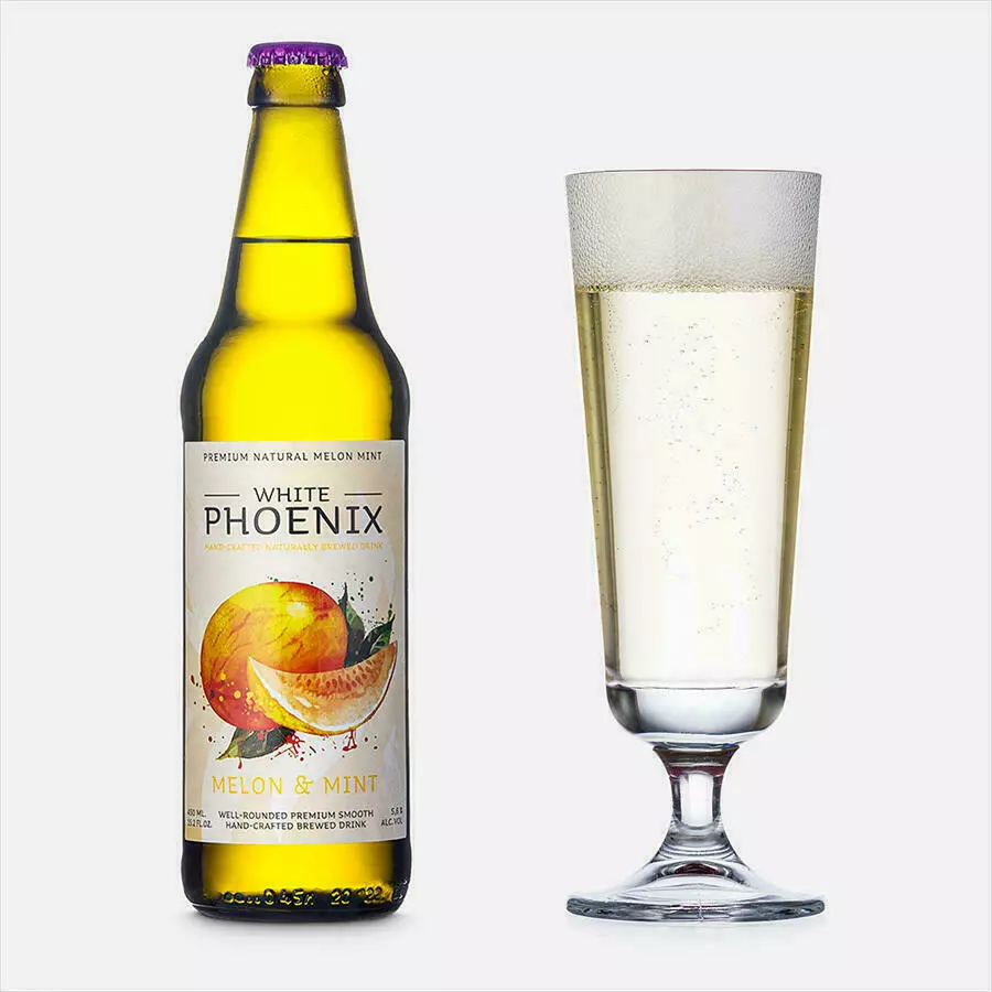 White Phoenix дыня и Мята 0,45л бут.