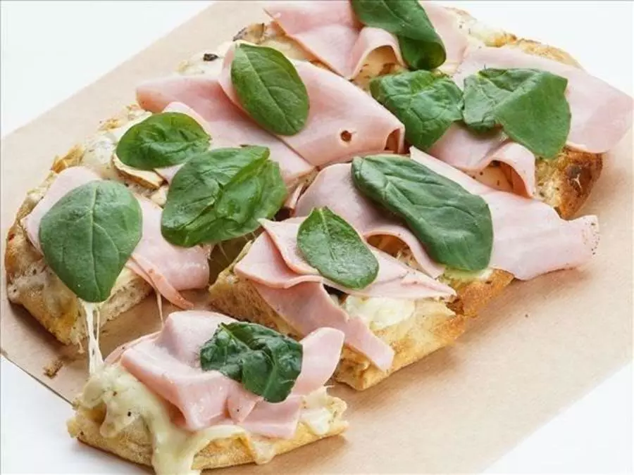 PIZZA Ветчина и грибы целая