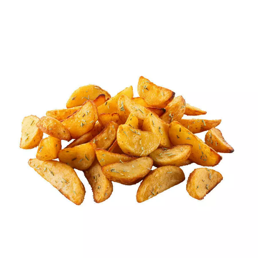 Картофельные дольки с соусом