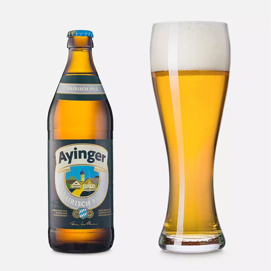 Ayinger Bairisch Pils (Айингер Байриш Пилз) Германия 0,5л бут.