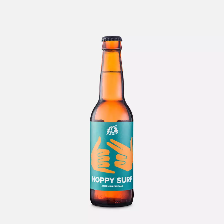 AF Brew Hoppy Surf Ale (Хоппи Сёрф) 0,33л бут.