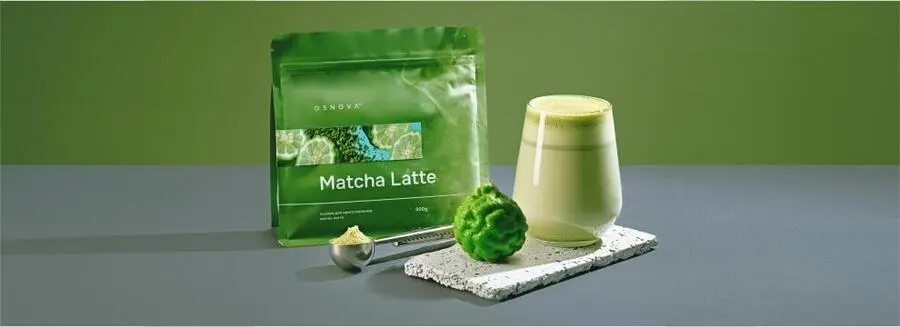 Зелёный бергамот | Matcha latte 