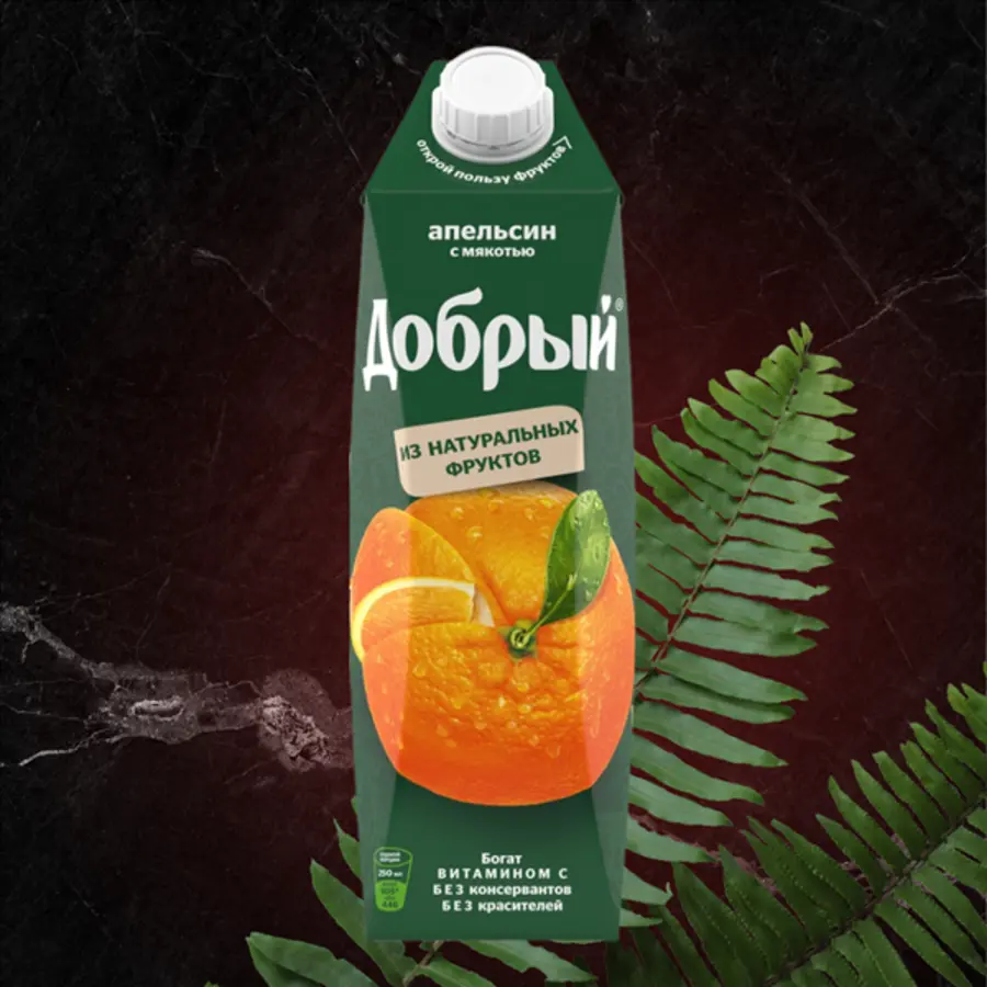 Сок Добрый апельсин 1л