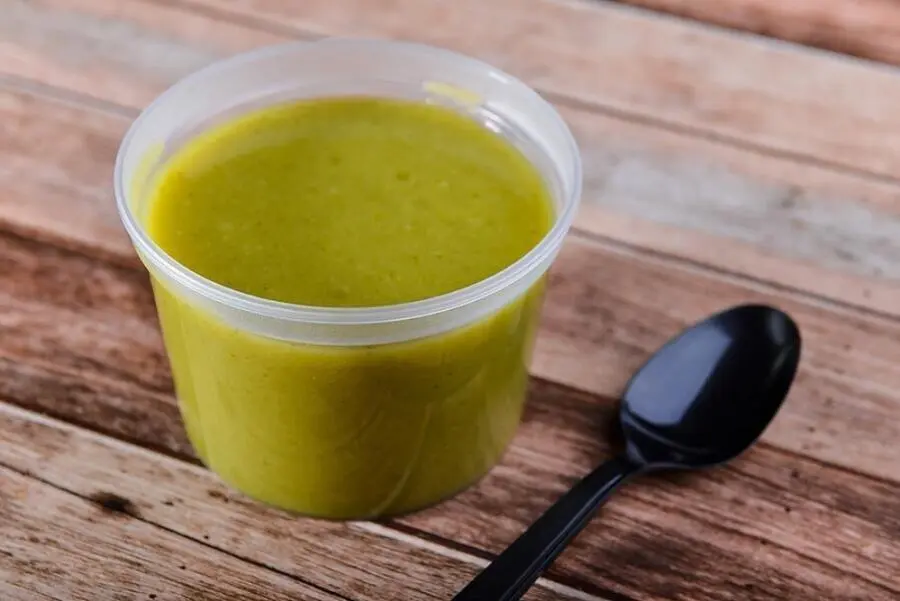 Крем-суп из брокколи +сухарики 15 гр