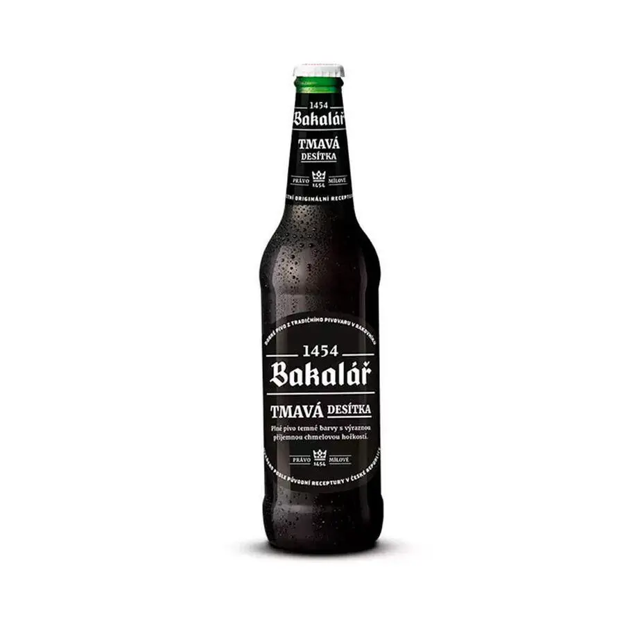 Bakalar Dark Lager (Бакалар Дарк Лагер) Чехия 0,5л бут.