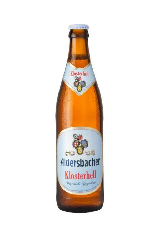 Aldersbacher Kloster Weisse Helle/Альдерсбахер Клостер Вайсе Хелл (Германия), 0,5, бутылка.