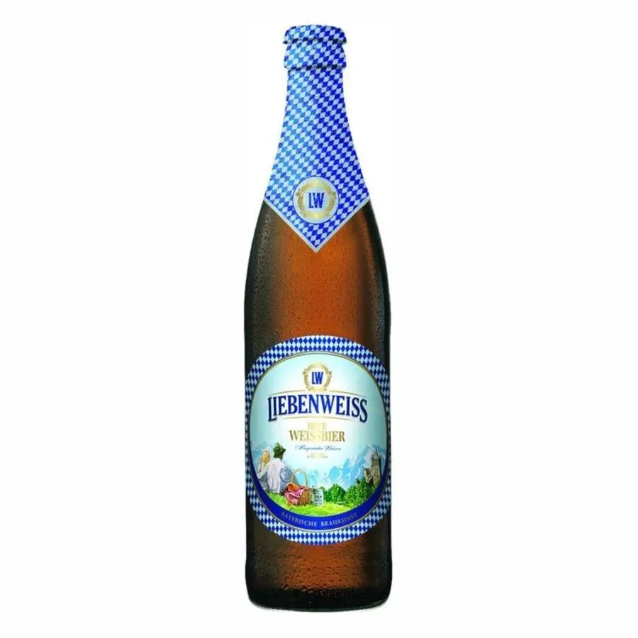 Liebenweiss Hefe Weissbier (Либенвайс Хефе-Вайсбир) Германия 0,5л бут.