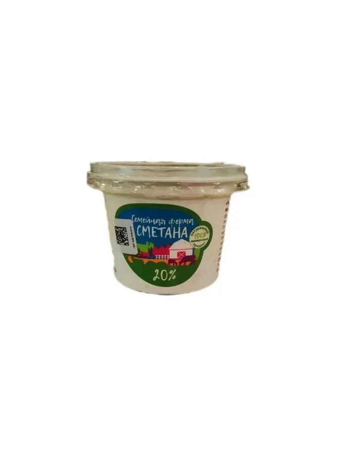 Сметана "Семейная ферма" 20% 230 г