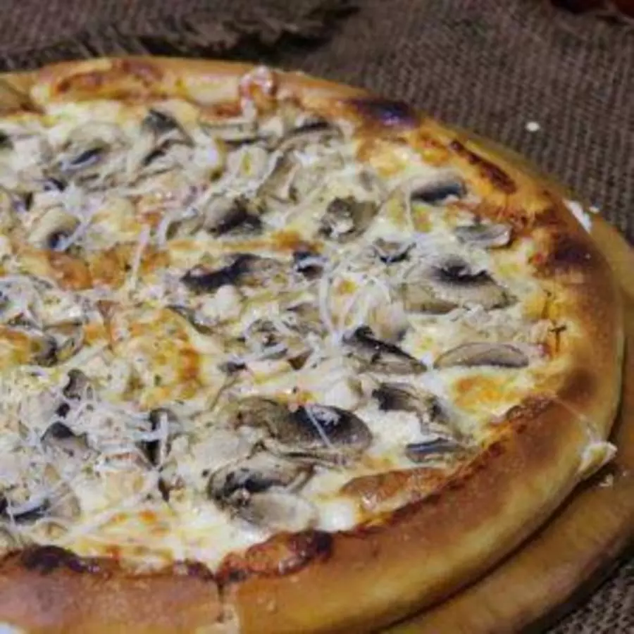 Мега пицца Курица с грибами