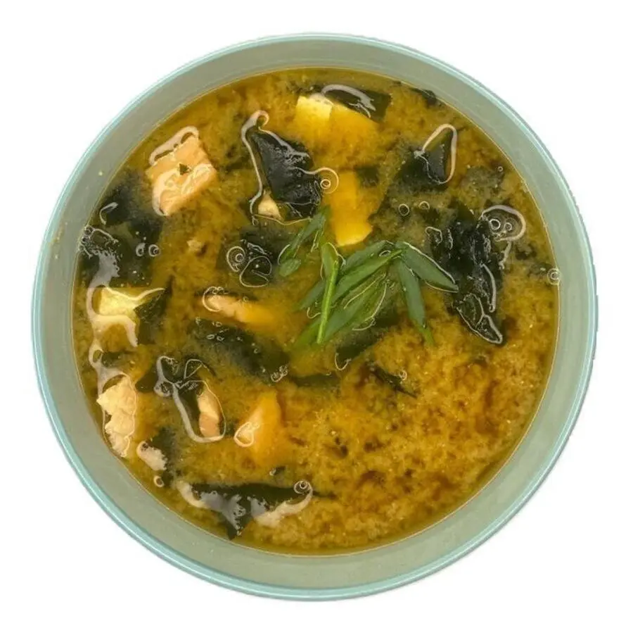 Мисо суп с лососем и Тофу