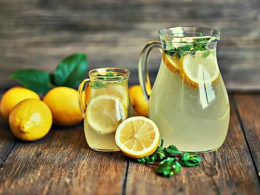 Лимонад лимон и мята