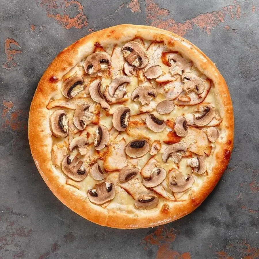 Пицца Курица с грибами (размер L)