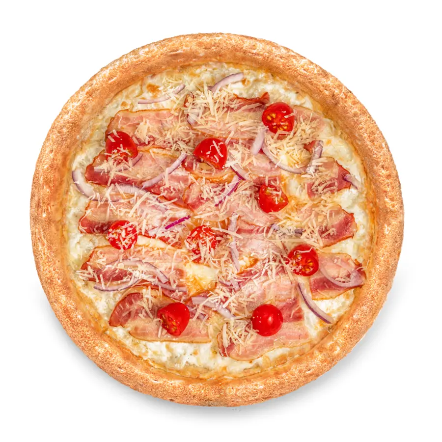Пицца карбонара XL