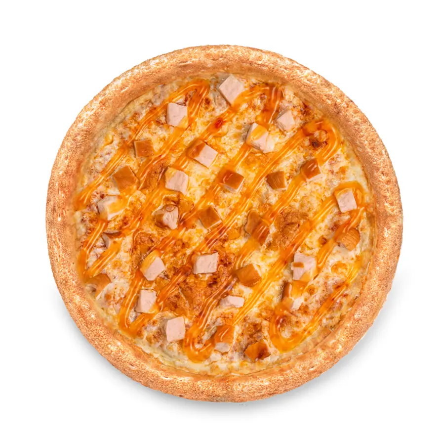 Пицца цыплёнок в кисло-сладком соусе XL
