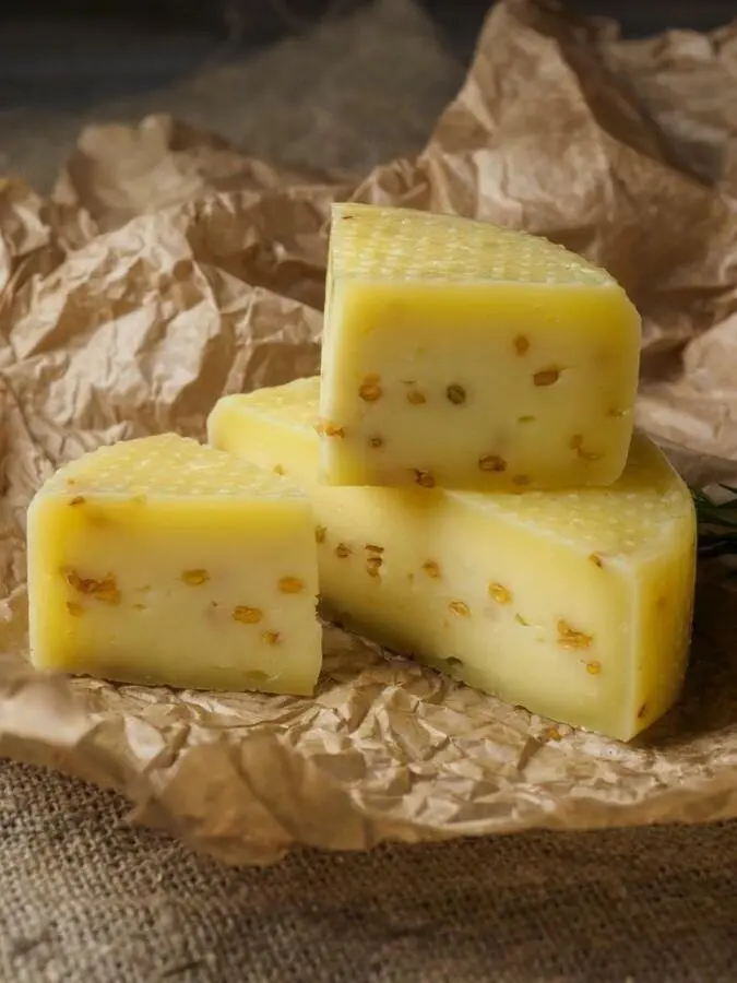 Сыр Качотта с пажитником, 100 гр