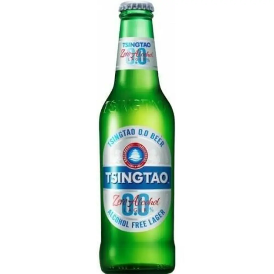 Пиво "Tsingtao" Zero, 0.33 л
