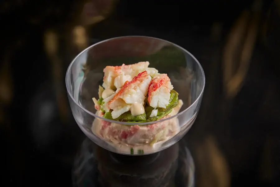 Салат крабовый (Шануар)