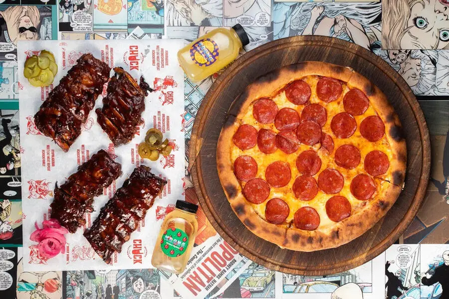 Ribs and Pizza