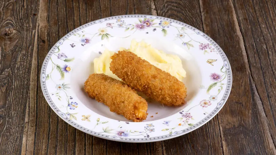 ДМ Палочки из ветчины с гарниром