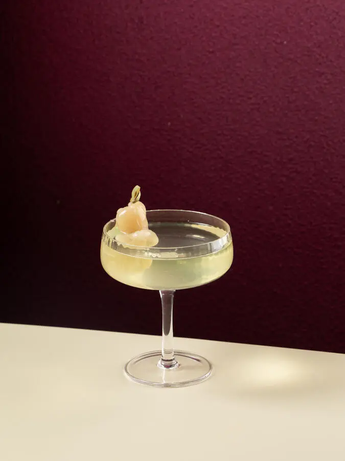 Sake Lychee Martini