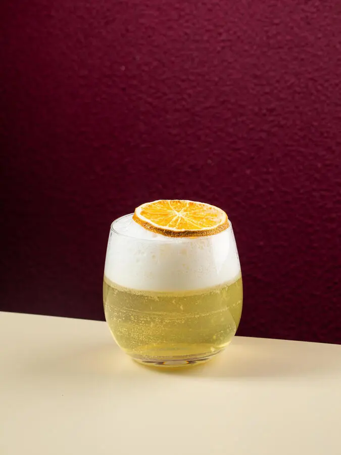 Yuzu Whiskey Sour