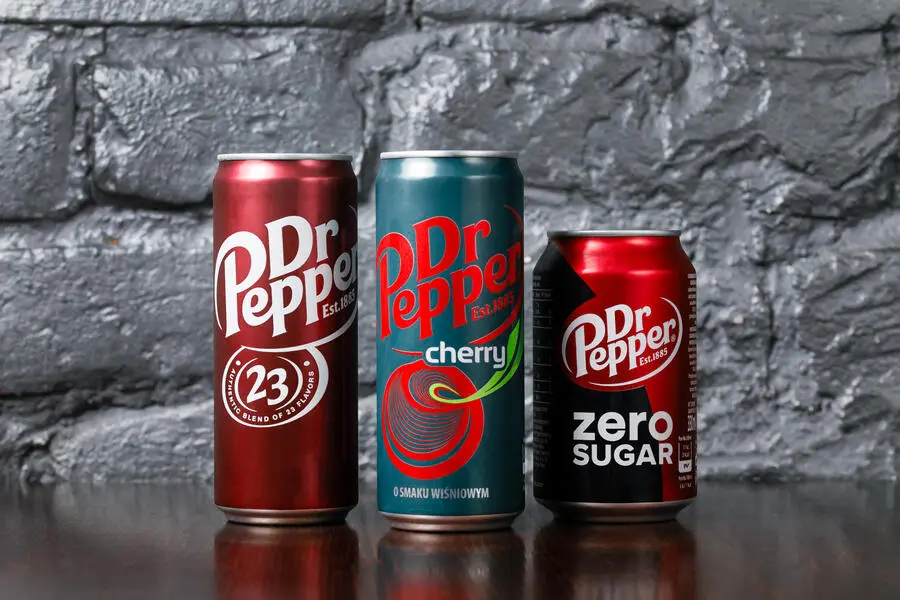 Dr. Pepper в ассортименте