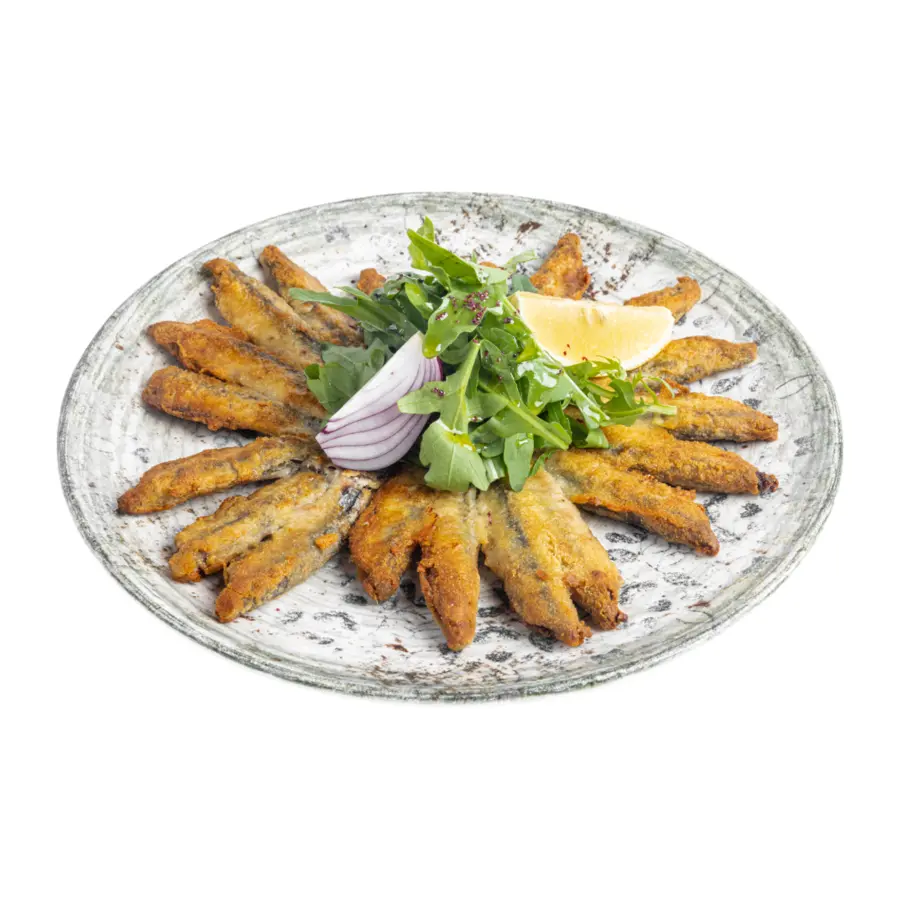 Хамса в кукурузной муке
