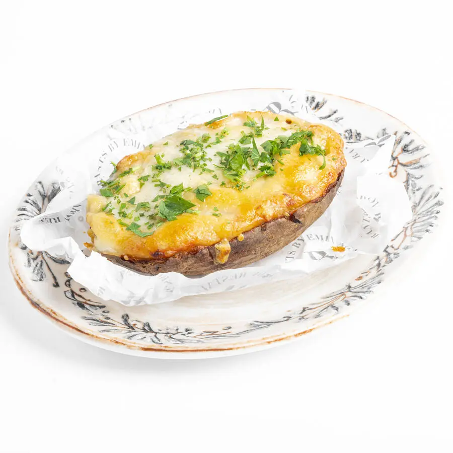 Запеченный картофель с сыром