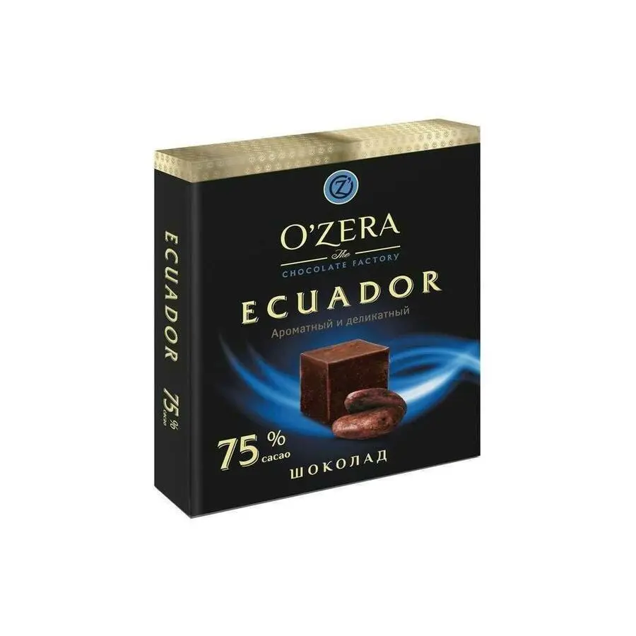 Шоколад Озера ECUADOR горький 90г