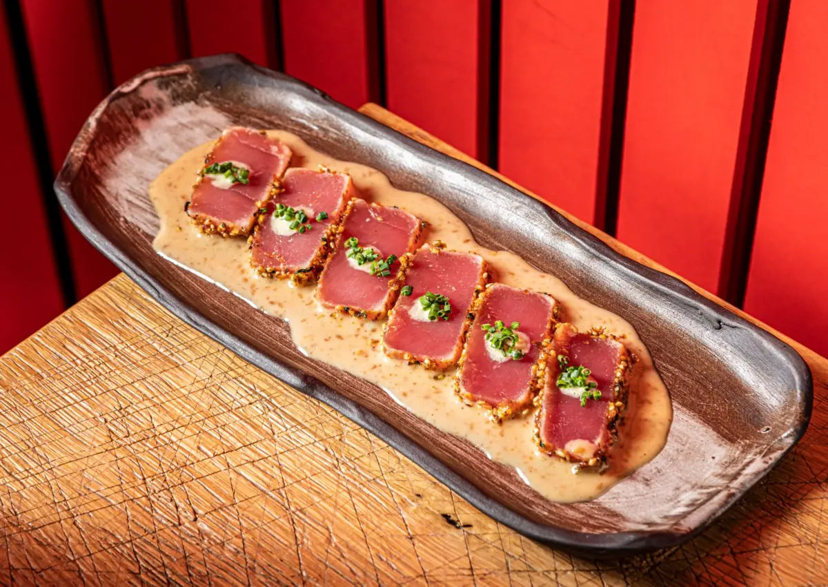 Bigeye tuna tataki