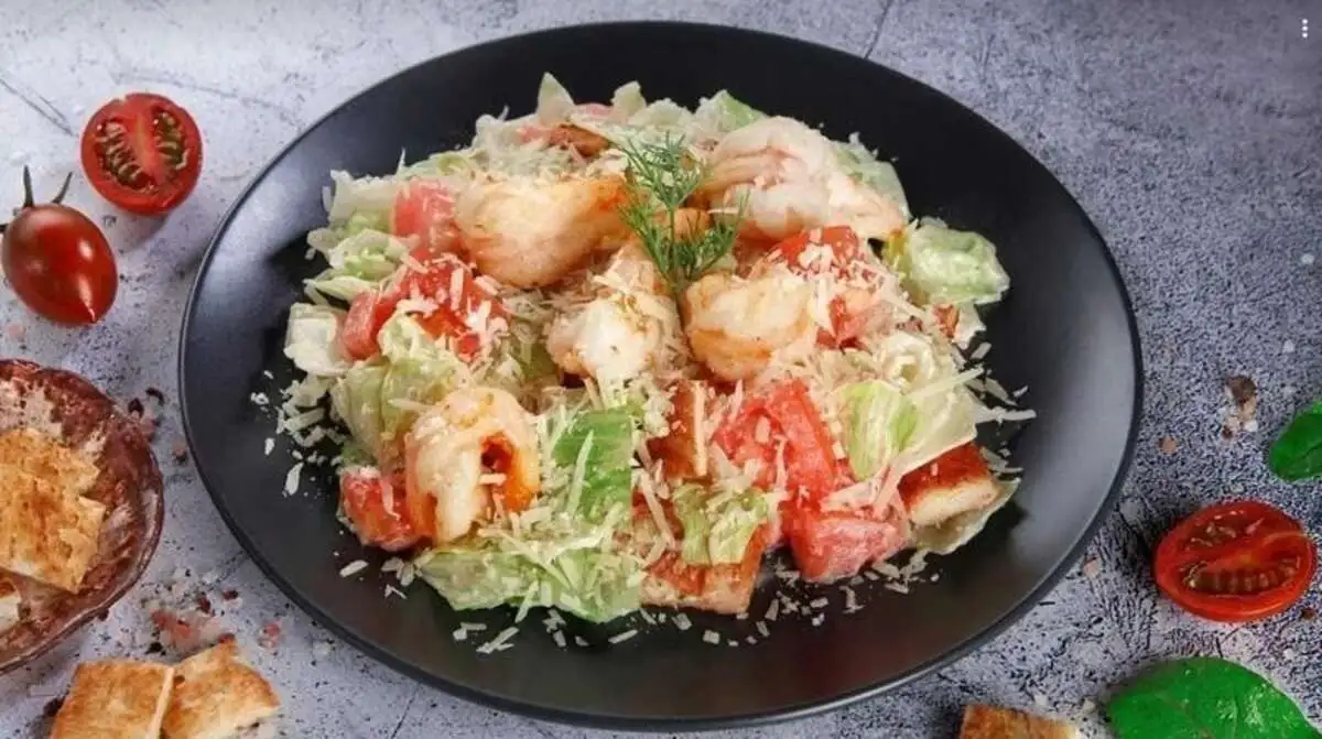 Цезарь с креветками
