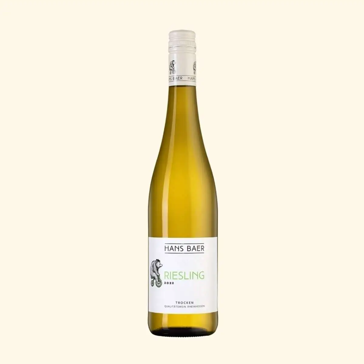 Белое Hans Baer Riesling Weinkellerei Hechtsheim