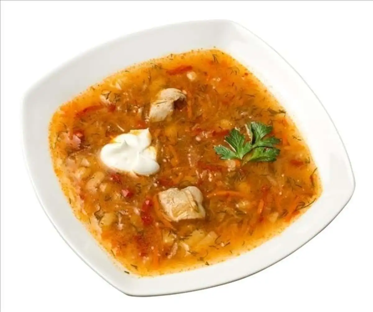 Борщ "Донской" с курицей (без свёклы)