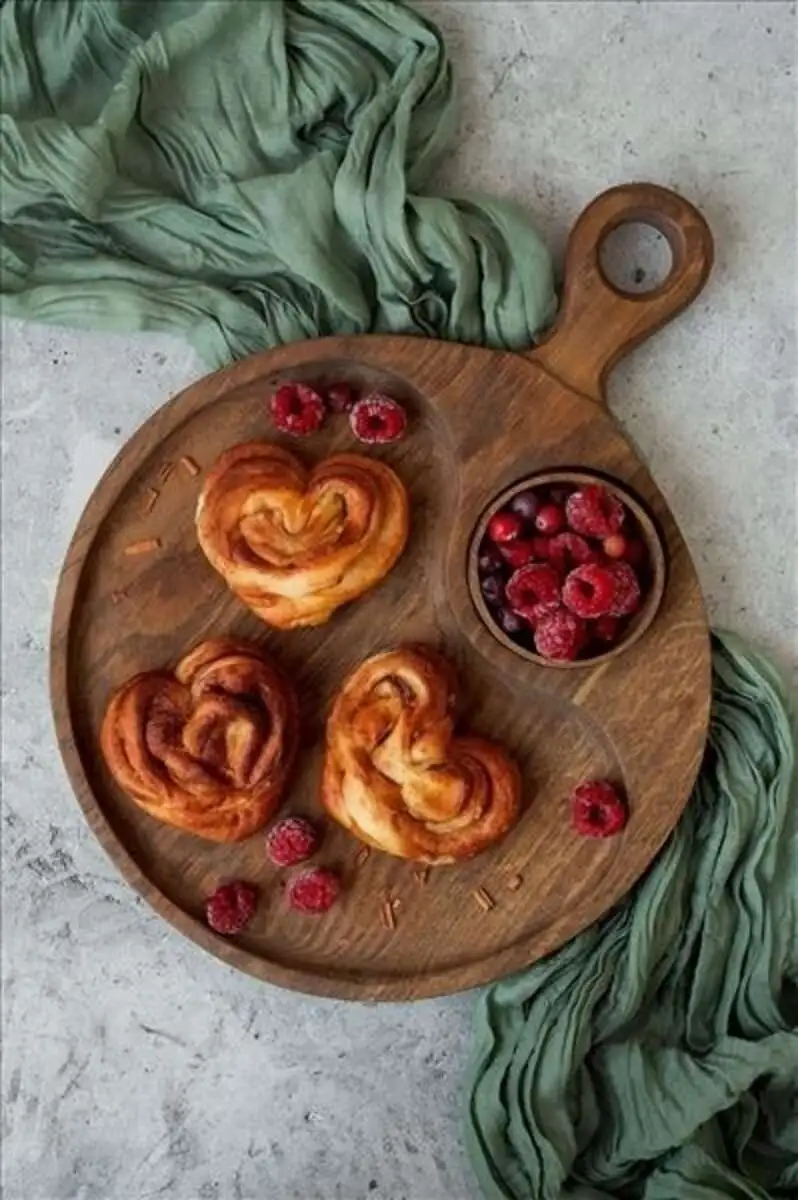 Плюшка с корицей