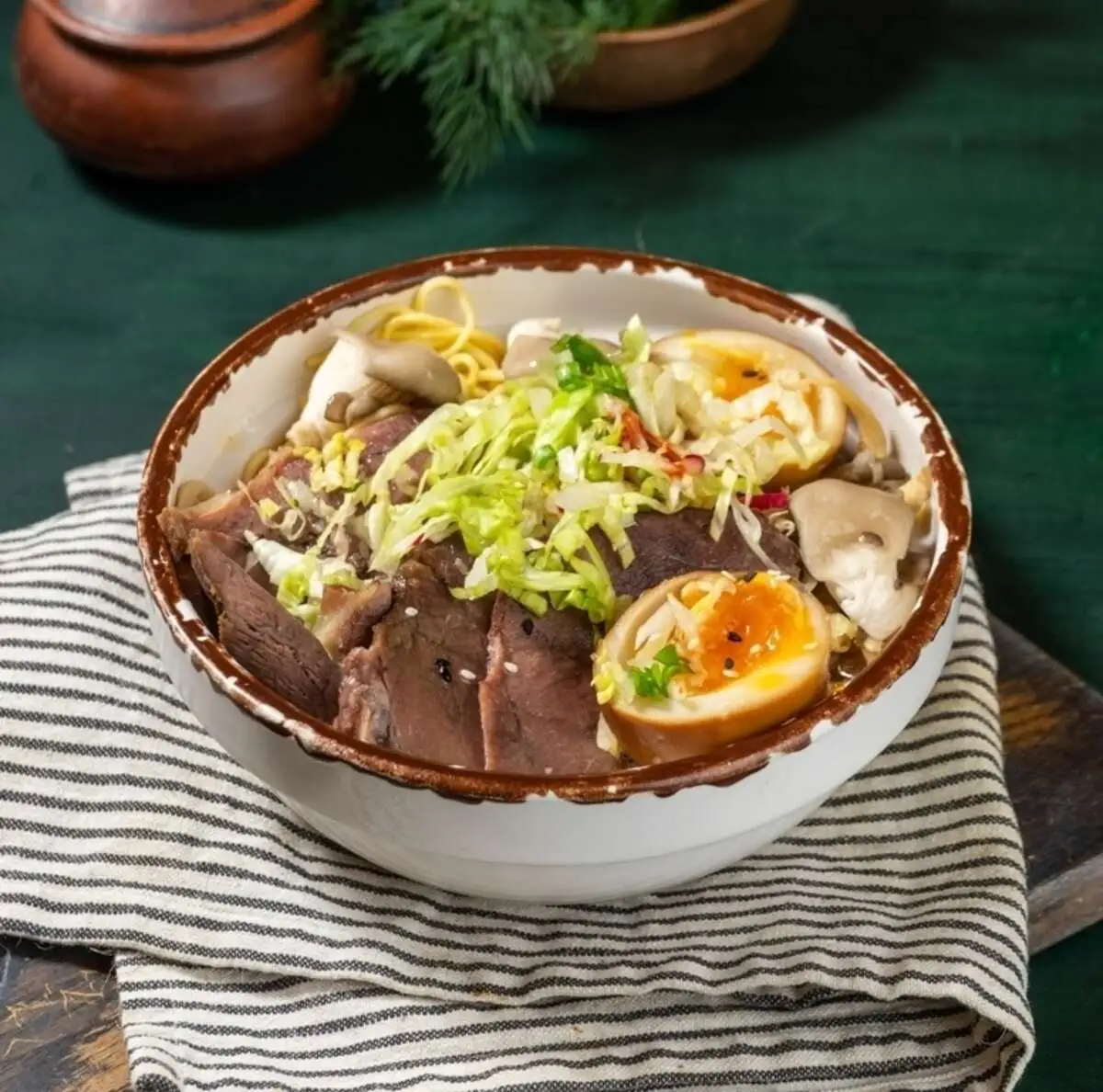 Рамен с говядиной