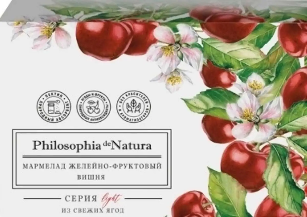 Мармелад желейно-фруктовый "Вишня" 170г