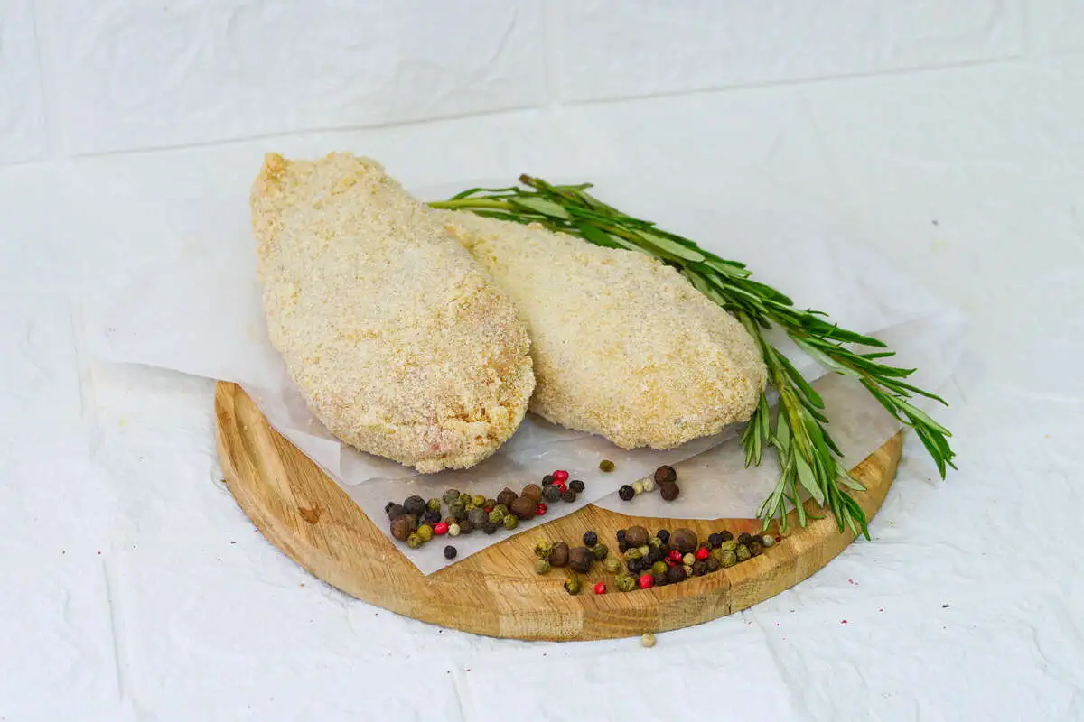 Шницель из куриного филе