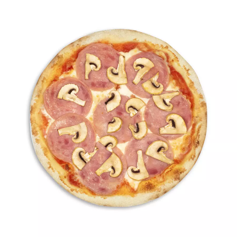 Пицца «Ветчина и грибы» 40 см