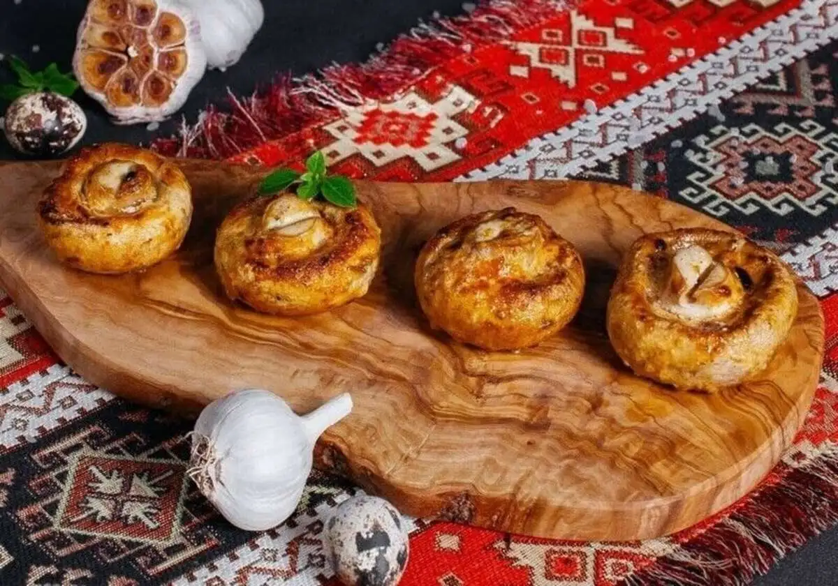 Грибы на Мангале "Шампиньоны"